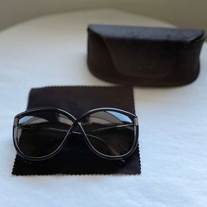 Tom Ford TF 327 56B Womens Cat-Eye Sunglasses